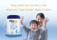 [Bật Mí] sữa tăng chiều cao cho bé 3 tuổi giúp con “vượt chuẩn” ngay từ sớm!